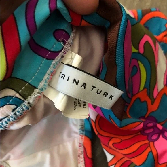 Trina Turk Multicolor Floral Bikini - Picture 6 of 12